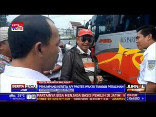 Kecelakaan KA Malabar, Penumpang Dialihkan Naik Bus