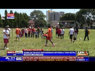 9 Tim Sepakbola Tunanetra Bertanding di Semarang