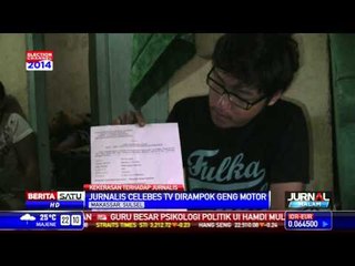 Jurnalis Celebes TV Dirampok Genk Motor