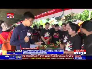 Lomba Kuliner Meriahkan Kampanye PDIP di Buleleng
