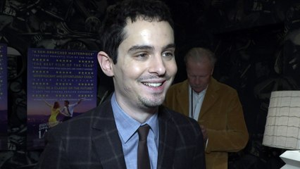 La La Land Gala: Director Damien Chazelle does a tap dance