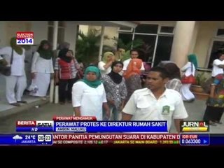 Download Video: Dua Bulan Tak Digaji, Puluhan Perawat di Ambon Mengamuk