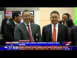 PT Eka Sari Lorena Transport Listing di BEI