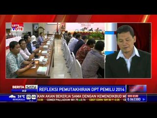 Special Dialogue: Refleksi Pemutakhiran DPT Pemilu 2014 # 2