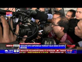 KPK Periksa Sekjen KPU Kasus TPPU Anas