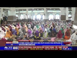 Download Video: Siswa SMP-SMA Semarang Ikuti Dzikir dan Doa Bersama