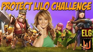 Protect Lindsay Lohan Challenge Part 3/3 | All Female Attack | Clash of Clans