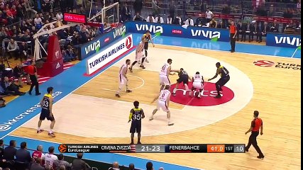 Highlights: Crvena Zvezda vs Fenerbahce (75-73)