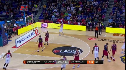 Highlights: FC Barcelona vs Olympiacos (67-69)