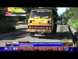 Jalur Evakuasi Merapi Rusak Parah