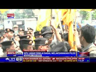 PMII Protes Pleno Rekapitulasi KPU Jabar