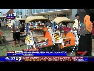 Saat Tukang Becak Kampanyekan Anti Korupsi