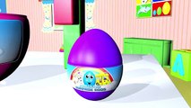 Learn Colors Collection 3D for Kids | Surprise Eggs Machine Color Balls | Baby Doll Bath Time & More