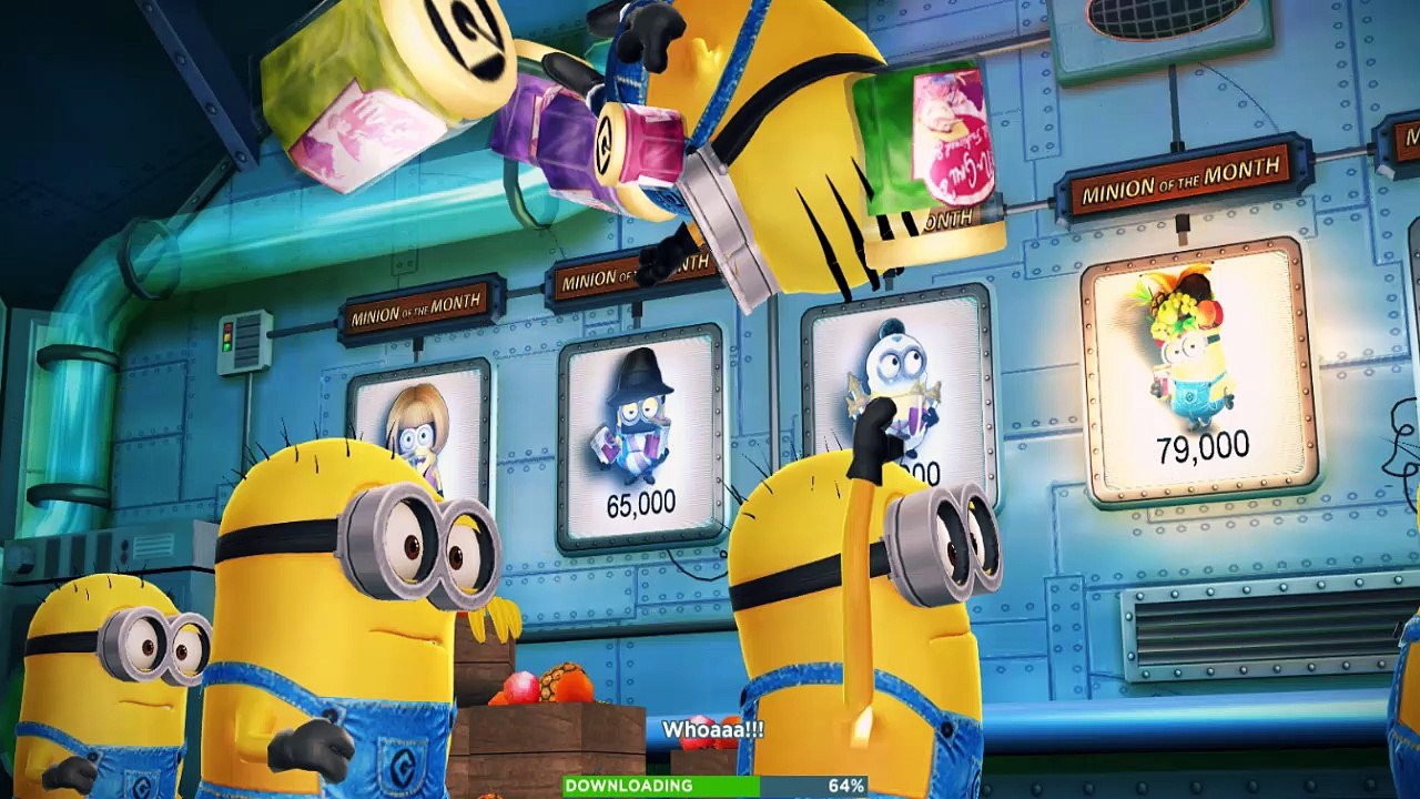 Minion Rush Level 1 Gru's Lab Running & Jumping & Action