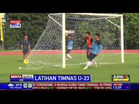 12 Pemain Timnas U-23 Latihan di Yogyakarta