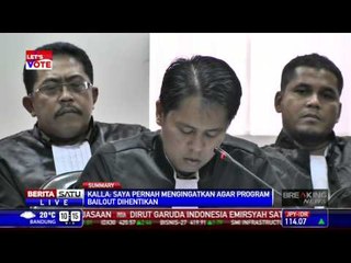 Breaking News #4 - JK Pernah Mengingatkan Program Bailout Century Dihentikan