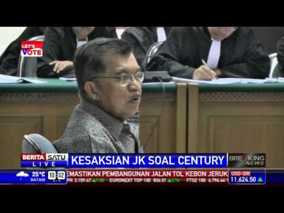 Breaking News #7 - JK: Menkeu dan Gubernur BI Hadiri Rapat di Kantor Wapres