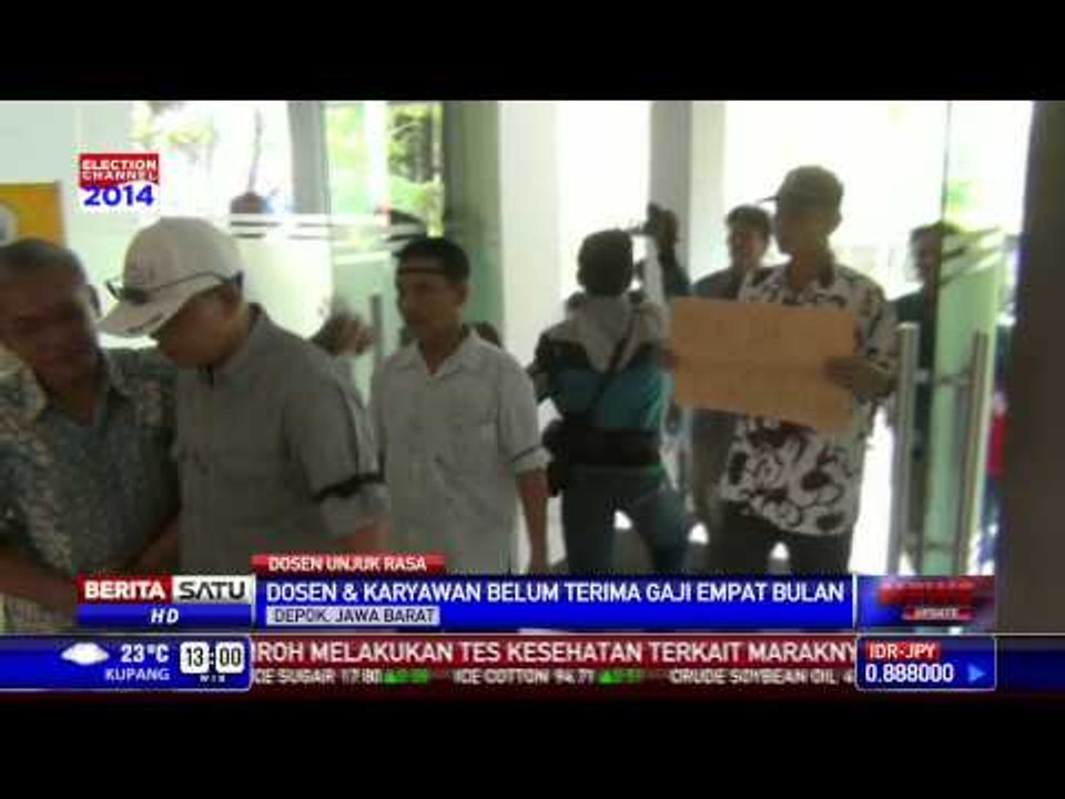 Gaji Belum Dibayar, Dosen dan Karyawan PNJ Demo