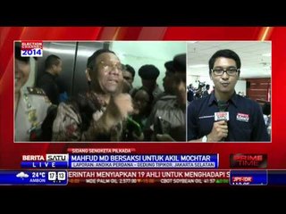 Kesaksian Mahfud MD Dalam Sidang Akil Mochtar