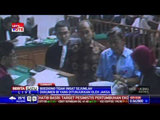 Breaking News #20 Boediono Lupa Sejumlah Dokumen BI yang Ditunjukkan Jaksa