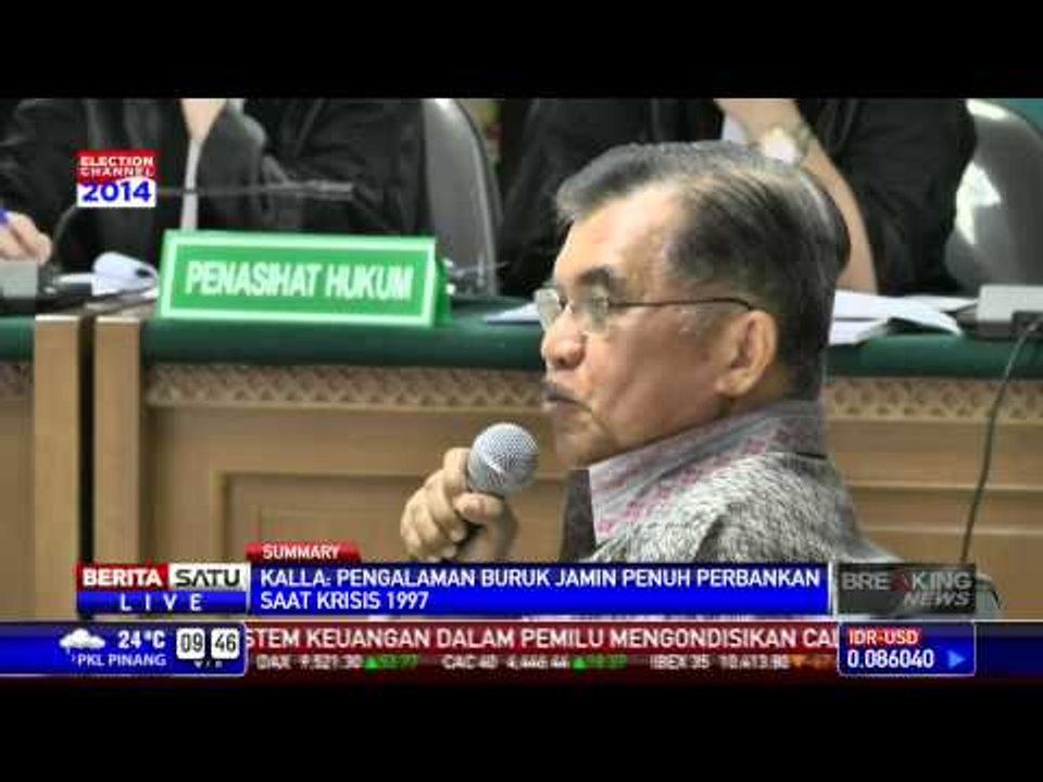 Breaking News #2 - JK: Jangan Menjamin Penuh Segala Kesulitan Bank #2