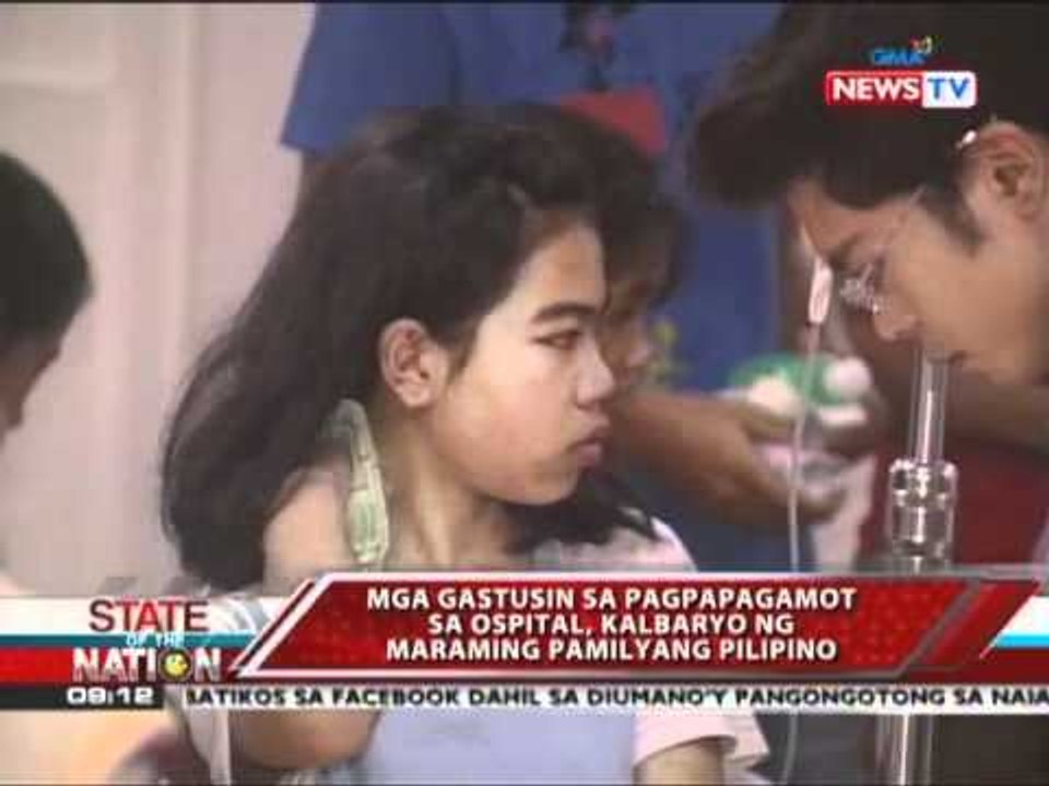 SONA - Gastusing medikal, kalbaryo ng maraming Pilipino