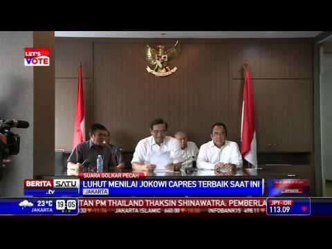 Golkar ke Prabowo, Luhut Panjaitan Pilih Jokowi