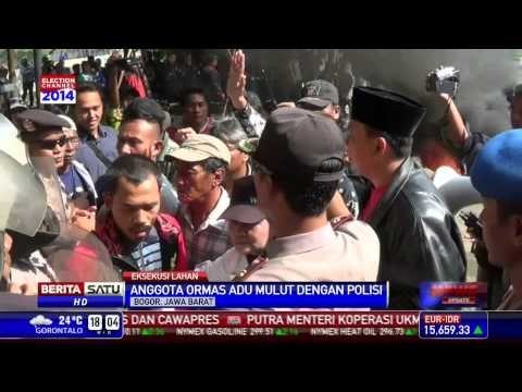 Anggota Ormas Halangi Eksekusi Lahan Mega Mal