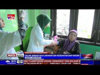 Antisipasi MERS, Calon Jemaah Haji Diberi Vaksin