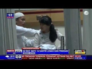 AC Bus Mati, Belasan Santri Pingsan