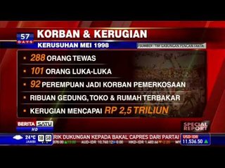 Korban dan Kerugian Tragedi Mei 1998