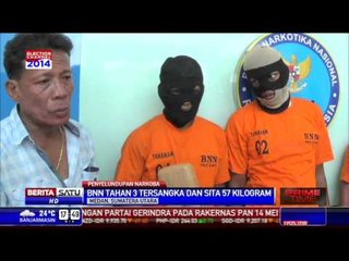 BNN Gagalkan Penyelundupan Ganja di Perbatasan Aceh