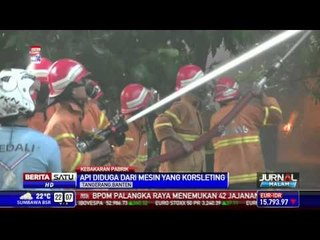 Pabrik Aluminium Foil di Tangerang Terbakar
