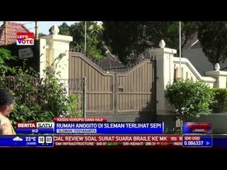 Korupsi Haji, Kediaman Anggito Abimanyu Sepi