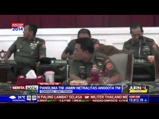 TNI Diinstruksikan Netral di Pilpres 2014