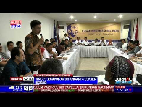 Tim Pemenangan Jokowi-JK Dipegang 4 Sekjen