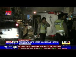 Bus Rombongan Pengajian Terbalik di Jembatan Layang Depok