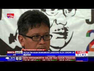 Ketua Tim Pemenangan Jokowi-JK Telah Dipilih