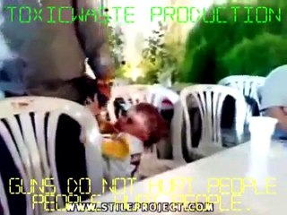 Funny accident 2015 Shooting Girls guns fails