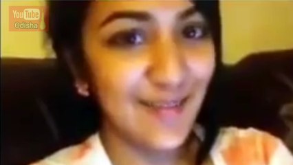 Beautiful Girl Talking Odia First Time. Funny Odia Talk !!