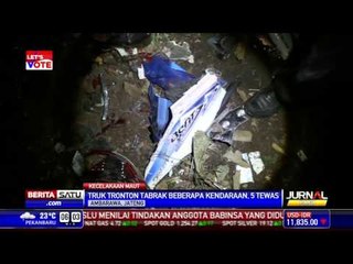 Kecelakaan Maut Ambarawa Tewaskan 5 Orang