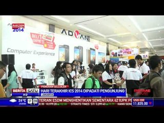 Pengunjung Padati Hari Terakhir ICS 2014