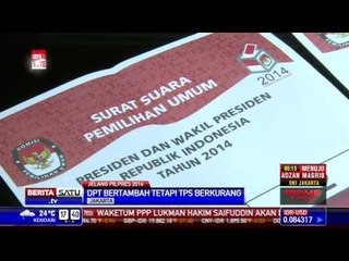KPU Rekapitulasi DPT Pilpres 2014