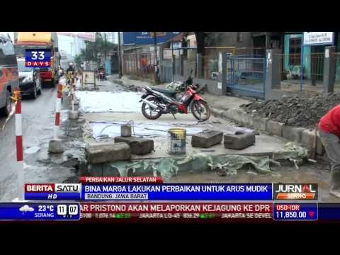 Jalur Bandung-Sumedang Macet Panjang Akibat Perbaikan Jalan