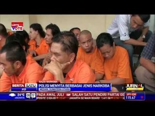 Ratusan Pengedar dan Bandar Narkoba di Medan Ditangkap