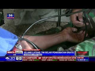 Jelang Latgab, TNI Gelar Pengobatan Gratis