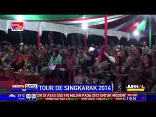 Marie Elka Pangestu Resmi Buka Tour de Singkarak 2014