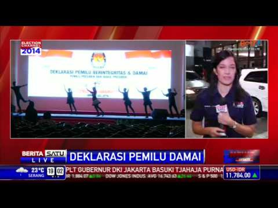 Deklarasi Pemilu Damai dan Berintegritas