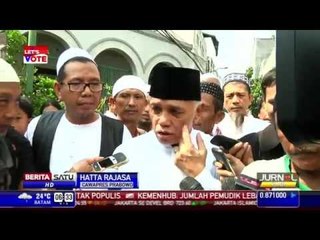 Hatta Rajasa Kunjungi Masjid Tertua Kawasan Hayam Wuruk