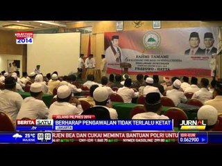 Prabowo: Saya Nggak Terbiasa Banyak Pengawal